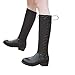 Produktbild TianWlio Stiefel Frauen Winter Warm Schuhe Stiefeletten Boots Halten Schlüpfen Schneestiefel Weihnachten Freizeit Schuh Schnürsenkel Das Knie Rutschfest Runde Zehe Lange Schlauch Martin Stiefel
