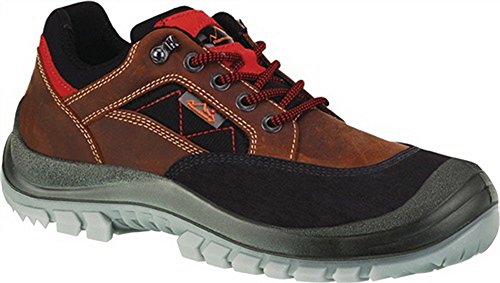 Preisvergleich Produktbild Sicherheitsschuh S3 Gr.43 braun Remisberg Nepal Nubukleder