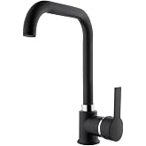 Venita Star Black Kitchen Sink Battery