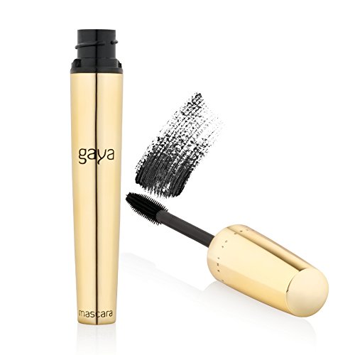 Vegan Mascara, Wimperntusche zur Verlängerung von Wimpern – lang anhaltend & nicht klebend, natürliche lange Augenwimpern - 3