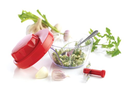 Mastrad F25308 Hackbretter, Kunststoff, grün, 9,5 x 12 x 12 cm - 3