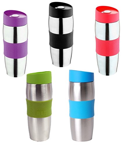 Edelstahl Thermobecher Isolierbecher Kaffeebecher Hoffner/ Edelhoff/ Brünhoff 380 ML