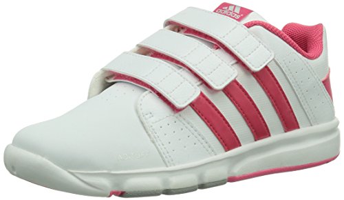 adidas Performance Girls BTS Class 4 CF Trainers White Weiß (Running White Ftw/Bahia Pink S14/Metal