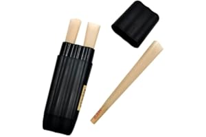 STYLEX PARTY Cassa dura stretta di viaggio di plastica dura del supporto della sigaretta del cono dell'albero di tre crudi