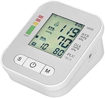 G&amp;M Wrist Blood Pressure Monitor Series Digital BP Monitor with Memory Storage Intelligent LCD Display Automatically Measure Pulse Diastolic Systolic and Shows Hypertension level
