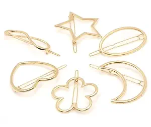 Sashi? 6 pcs Korean Style Pearl Barrettes Womens Set Hairpin Korean Style Hair Clip Marble Alligator Hair Clip Hair pins Lock Pin Hair Accessories