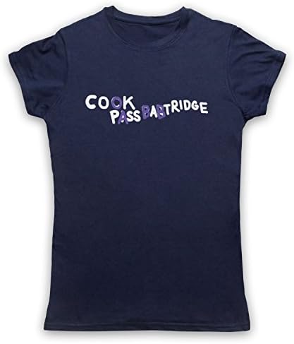 Inspired Apparel Inspired by Alan Partridge Cook Pass Babtridge Cock Piss Partridge Car Graffiti Unofficial Womens T-Shirt