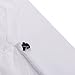 Pixnor Beard Apron Gather Cloth Bib Facial Hair Trimmings Catcher Cape Sink (White)