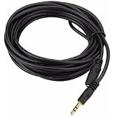 3.5mm Female Male Headphone Stereo Extension Cable 5 Meters