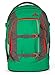 Produktbild Satch Schulrucksack Pack Green Steel 212 grün rot