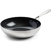GreenPan Geneva 3Ply Ceramic Wok Pan 28 cm