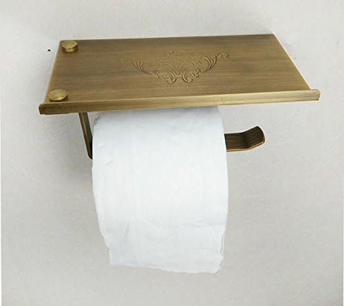 X&amp;L Multifunction Towel rack bathroom metal copper roll rack toilet tissue holder cell phone pendulum Towel rack