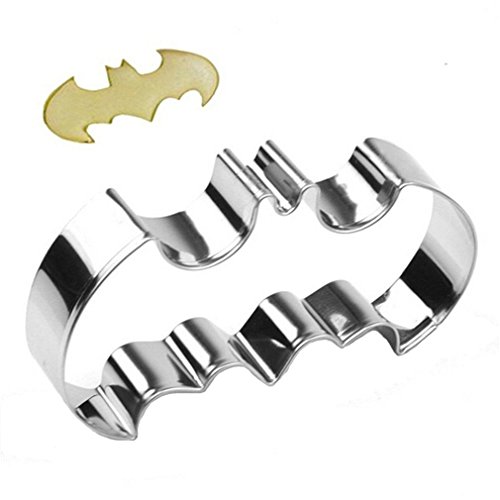 Preisvergleich Produktbild HENGSONG Edelstahl Keks Ausstecher Kuchen Plätzchen Ausstecherform Fledermaus