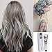 Produktbild 100ML Permanent Punk Hair Dye Light Gray Silver Color Cream