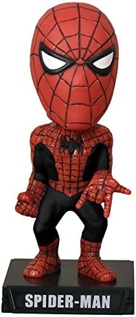 SPIDERMAN bobble-head PVC 16cm - black dress exclusive series Funko