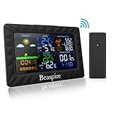 wetterstation test 2017 schweiz Die Wetterstation kann mit einer Batterie (3 * AAA-Batterie, nicht im Lieferumfang enthalten) oder mit einem USB-Kabel betrieben werden. Es ist besser, das USB-Kabel zu Hause und den Akku auf Reisen zu verwenden. Es ist sehr praktisch für jeden Anlass. Wenn der Akku fast leer ist, wird er auf dem LCD-Bildschirm angezeigt.