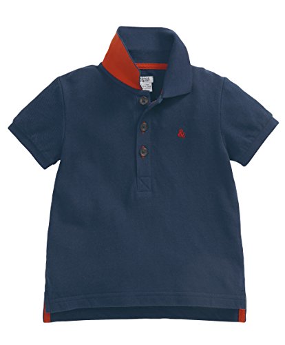 Mamas and Papas Baby-Boys Camouflage Polo Shirt, Blue, 3 Years (Manufacturer Size: 2-3)