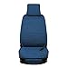 Produktbild Sanmubo Auto Sitzheizung Heizkissen Sitzauflagen mit 30 Sekunden Wärme Sitzabdeckung  6D-Durchgangsgewebe Sitzbezug Induktives Ausschalten Beheizbar Kissen Heizauflage (Blau Rot)