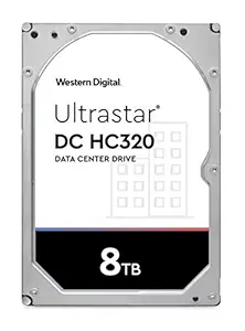 Western Digital 8TB Ultrastar DC HC320 SATA HDD - 7200 RPM Class, 256MB Cache, SATA 6 Gb/s, 3.5