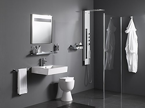 HACEKA Edge Doppelhandtuchhalter, verchromt, 1143820 - 5