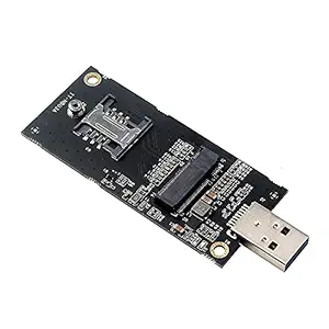 Layfuz M.2 NGFF to USB3.0 Adapter Card (M.2) Key B to USB3.0 Converter 3G/4G Module Development Board with SIM Card Slot for PC Laptop