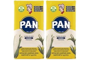 NOMAD EXOTIC LOT de 2 Farine de mais blanche PAN 2 X 1 kg