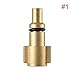 Produktbild Mouchao Adapter für Autowaschanlage Spritzpistole Schneeschaum Lanze Seifenflasche Gun Adapter Golden für Lavor