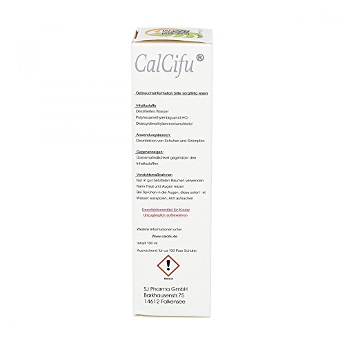 CalCifu Desinfektionsmittel gegen Pilze Schuhdesinfektion Dosierspray, 100 ml - 4