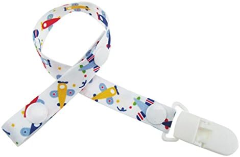 Oyedens 1PC Baby Dummy Clip Pacifier Holder Strap for Newborns Boys Girls (Q)