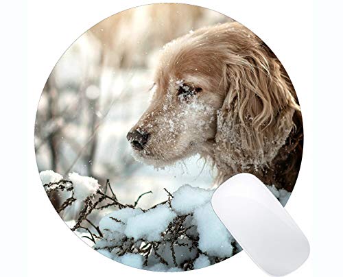Preisvergleich Produktbild Mousemat Runde Mauspads, Animal - Stitched Edges