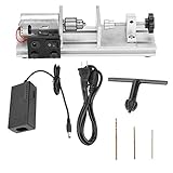 CIRCULAR CLAMPING DESIGN: Beide Halteenden sind kreisbogenförmig, sicherer gehalten und keine Beschädigung der Perle. Die Bedienung ist einfach und bequem und das Bohren ist stabiler.