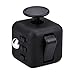 Price comparison product image Maner Fidget Cube Toys 6 Sides Hand Dodecahedron Toy Every Day Carry Fidgets Cubes Help to Relieve Stress,Anxiety,ADHD,Autism for Adults and Kids All-Black