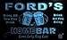 Produktbild p1102-b Ford's Home Bar Beer Family Last Name Neon Light Sign Barlicht Neonlicht Lichtwerbung