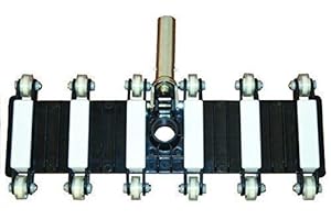 well2wellness® Pool Fregasuelos Aspiradora de Piscina ' 12-RAD Flex ' con 48 cm Saugbreite (021417)