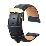 Uhrenarmband Fashion Panerai Herren Leder Ersatz Geeignet Für Traditionelle Uhren Zubehör Oder Sport Fashion Smart Armband Schwarz20MM