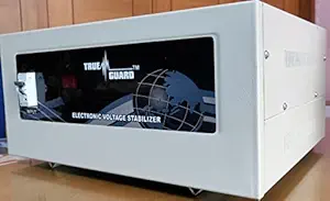 TRUE GUARD TG 5KVA 90V ML (90V-300V) Heavy Duty Mainline Voltage Stabilizer for Home (Grey)