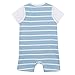 Bluezoo Kids Baby Boys' Blue Tractor Applique Dungarees And T-Shirt 12-18 Months