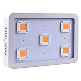 ★ X5 COB 1500W LED Grow Light Usando el espectro de luz solar de Tercera Generación (se parece a Sunshine, se parece al color blanco, pero use la máquina para probarlo, encontrará que es un espectro completo de 380-800nm) para las plantas, en gran medida aceleran el crecimiento de la planta. Optimizar el retorno de la inversión del cultivo de plantas comerciales.