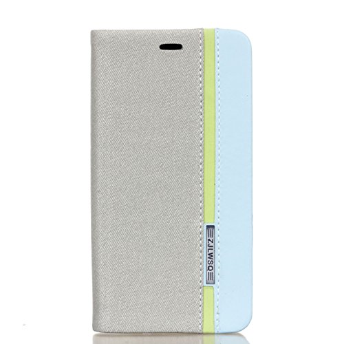 Galaxy J3 2016 Leather Case, Samsung Galaxy J3 2016 Wallet Case, BONROY Retro Stitching Contrast Color PU Leather Flip Case Wallet Cover With Stand Function Card Holder and ID Slot Slim Fit Protective Case Cover for Samsung Galaxy J3 2016 (5,0 inch)