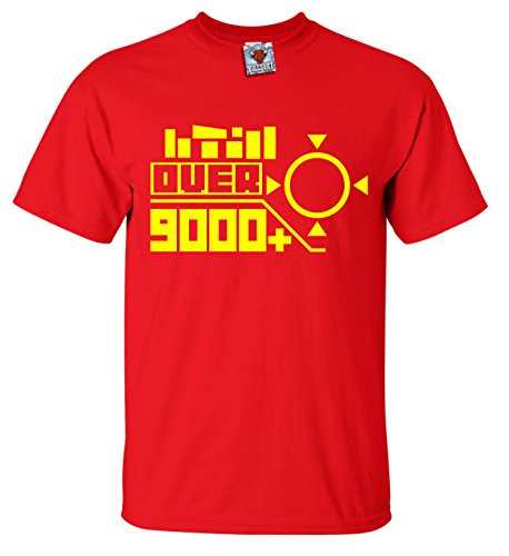 Preisvergleich Produktbild Bullshirt 's Men 's Over 9000 T-Shirt, rot, M