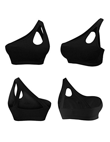 JIMMY DESIGN Damen Eine Schulter Sport bh – S, M, L, XL - 7