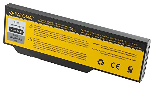 *6600mAh* PATONA Akku f. Medion Akoya P7610 P8612 P8610 P8614 P8611 E8410 X8610 - 2