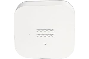 för smart vibrationssensor för Aqara för zigbee för batteridriven vit | ABS anti-UV-material, 6-axlig gyroavkänning, kompakt 36 x 36 mm, för energieffektiv, för smart hemsäkerhet