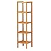 Produktbild Lagerregal ZHIRONG Bambusregal DIY Multifunktionale Pflanzen Blumenständer Einheit Freistehende Regal Einheiten Für Badezimmer Schlafzimmer Balkon Küche (größe : 35 * 35 * 140CM)