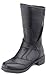 Produktbild Virginia Damen Motorradstiefel Motorrad Stiefel Textil/Leder-Mix Schwarz 36-42, Schwarz, 41 EU