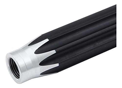 QUICKCAR RACING PRODUCTS 08-160 8mm Aluminum Scalloped Tube - 16in.