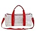 Produktbild Pingtr - Backpack,Transparente Reisetaschen Leichte Gepäcktasche Tragbare transparente Tasche - Rot,21 cm (L) x 8 cm (B) x 28 cm (H)