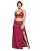 Be You Satin Magenta Lacey Crop top & Skirt Nighty Set for Women RS.811.00