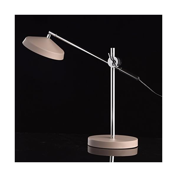 MW-Light 636031901 Modern Desk Lamp Matt Beige Grey Metal Colour LED Adjustable Height and Light Direction in Urban… - Image 5