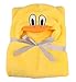 Kobwa(TM) 3D Duck Baby Infant Newborn Hooded Bath Towel Blankets (Yellow+Duck ) with Kobwa's Keyring